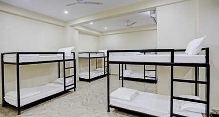 Hotel SB Inn @ New Delhi Railway Station Room Type - 12 Bunk Bed in Male only Dormitory Room With Shared Bathroom