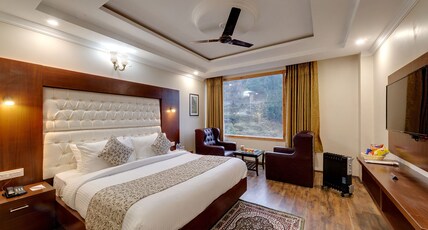Regenta Place Green Leaf Manali - A Centrally Heated Resort Room Type - Club Room With Riverside View
