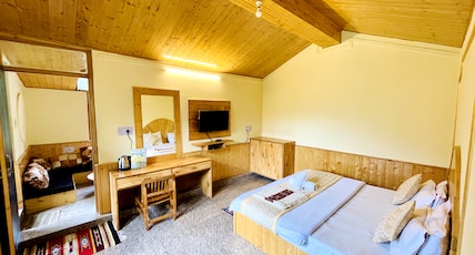 Spring House Manali | Rooms with Wi-Fi Room Type - Luxury Family Cottage(2 bedrooms) (Hills & Mountains View) Spring House Manali | Rooms with Wi-Fi Room Type - Luxury Family Cottage(2 bedrooms) (Hills & Mountains View)