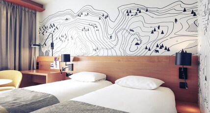 Mercure Grenoble Centre Alpotel Room Type - Standard room with two single beds Mercure Grenoble Centre Alpotel Room Type - Standard room with two single beds
