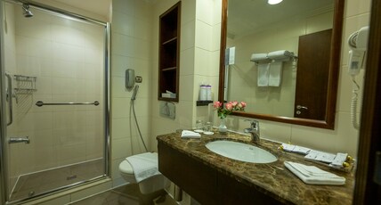 SAJA By Warwick Makkah Hotel Room Type - Executive suite one room Tower 1 One bedroom and Hall SAJA By Warwick Makkah Hotel Room Type - Executive suite one room Tower 1 One bedroom and Hall