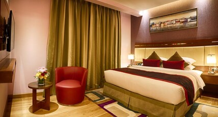 Rose Park Hotel Al Barsha Room Type - Executive Suite Connecting Room. Rose Park Hotel Al Barsha Room Type - Executive Suite Connecting Room.