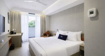 Grand Continent Hotel, Sector 45, Gurugram Room Type - Premium King Room With Balcony Grand Continent Hotel, Sector 45, Gurugram Room Type - Premium King Room With Balcony