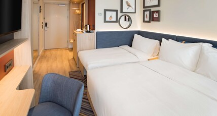 Hampton by Hilton Riga Airport Room Type - QUEEN ROOM WITH SOFA BED Hampton by Hilton Riga Airport Room Type - QUEEN ROOM WITH SOFA BED