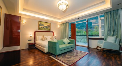 FAIZ ORGANIC RESORT Room Type - Premium Mountain View Room with Balcony