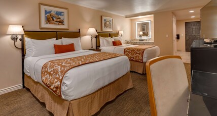 Best Western Plus Arroyo Roble Hotel & Creekside Villas Room Type - 2 Queen Beds, Mobility Accessible, Communication Assistance, Roll In Shower, Town View, Non-Smoking, Best Western Plus Arroyo Roble Hotel & Creekside Villas Room Type - 2 Queen Beds, Mobility Accessible, Communication Assistance, Roll In Shower, Town View, Non-Smoking,