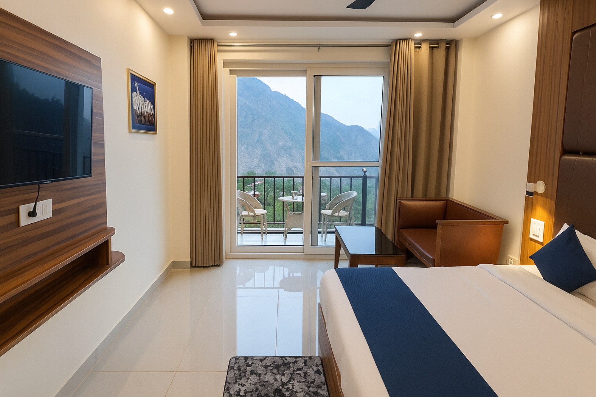 ONLYSTAY BLISS GUEST HOUSE DHARAMKOT ROOFTOP CAFE - Tap to explore photos