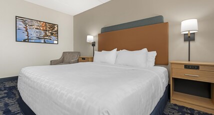 Best Western Plus Willmar Room Type - Accessible - 1 King, Mobility Accessible, Communication Assistance, Bathtub, Microwave And Refrigera Best Western Plus Willmar Room Type - Accessible - 1 King, Mobility Accessible, Communication Assistance, Bathtub, Microwave And Refrigera