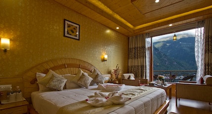 Holiday Heights & Spa Manali Room Type - HONEYMOON ROOM (PRIVATE BALCONY WITH MOUNTAIN VIEW) Holiday Heights & Spa Manali Room Type - HONEYMOON ROOM (PRIVATE BALCONY WITH MOUNTAIN VIEW)