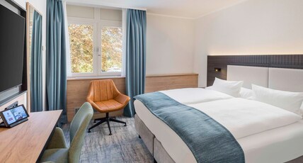Best Western Plus Hotel Fellbach-Stuttgart Room Type - 1 Double Bed, Standard, Air-Conditioned, Work Desk, Mini Fridge, Free W-Lan, Convertible Into Two Tw