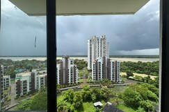 2 bhk fully furnished ganges view flat on rent