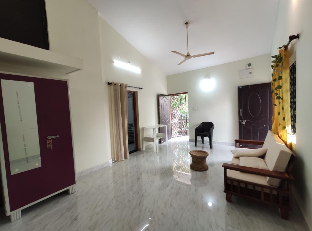 Peaceful 1BHK Hideaway in Aldona North Goa - Tap to explore photos