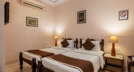 Suryaa Villa | A City Center Heritage Haveli Room Type - Deluxe Room with Sit Out Patio Suryaa Villa | A City Center Heritage Haveli Room Type - Deluxe Room with Sit Out Patio