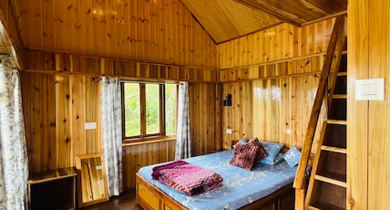 Wake In Himalayas | Rooms & Hostel Room Type - Luxury wooden cottage family and couple Room