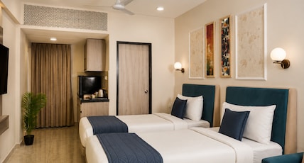 Urban Suites by BluSalzz (Near JECC Jaipur) Room Type - Studio Residence Twin Room With Balcony Urban Suites by BluSalzz (Near JECC Jaipur) Room Type - Studio Residence Twin Room With Balcony