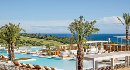 Fairmont La Hacienda Costa del Sol Room Type - 3 BEDROOM SEA FRONT SUITE 2 King 1 Queen with Pool - 370sm, full kitchen, living room