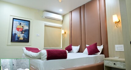Balaji resort Room Type - Super Deluxe with Bathtub
