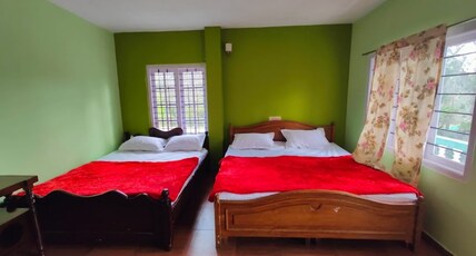 Heaven winter green cottage Room Type - Deluxe double bed room 104