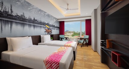 Ginger Srinagar Barzulla Room Type - Luxe Twin Room