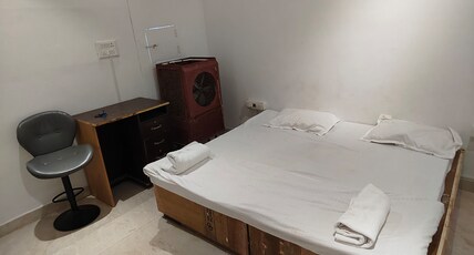 Luxury Sangam Stays Room Type - Single room with Non Attached common area washrom No TV | No AC 