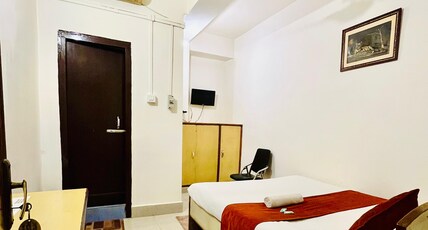 NEW HOTEL RHINO Room Type - Double Bed Semi Deluxe  (AC)