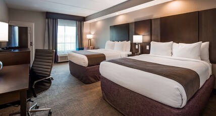 BEST WESTERN SEVIERVILLE KODAK Room Type - Accessible - 2 Queen, Mobility Accessible, Roll In Shower, Non-Smoking, Continental Breakfast BEST WESTERN SEVIERVILLE KODAK Room Type - Accessible - 2 Queen, Mobility Accessible, Roll In Shower, Non-Smoking, Continental Breakfast