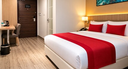 Ramada Encore by Wyndham Chinatown Kuala Lumpur Room Type - Deluxe Queen (Child Sharing Bed)