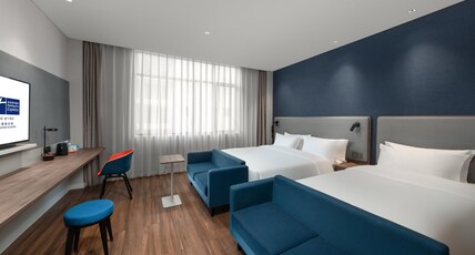 Holiday Inn Express JINGDEZHEN ANCIENT TOWN Room Type - 1 King 1 Single BedStandard ExtraFLSpace