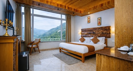 The Landour Wood House Room Type - Executive Valley View Room The Landour Wood House Room Type - Executive Valley View Room