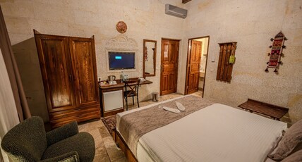 Osmanbey Cave House - Cappadocia Cave Hotel Room Type - Comfort Double Room with City View 107 Osmanbey Cave House - Cappadocia Cave Hotel Room Type - Comfort Double Room with City View 107