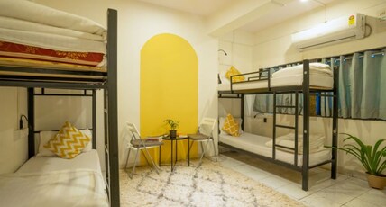 Locomo Hostel  Express - Stay Work Eat Room Type - 4 Bed Mixed Premium Dorm