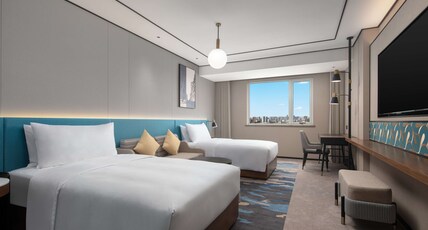 Hilton Garden Inn Beihai Jiafu Room Type - TWIN GUEST ROOM