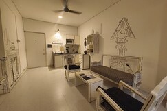 Casa Vibe 1 Bhk Aesthetic apartment  Vagator beach