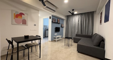 Themed 1BHK Service Apartments at Hiranandani Room Type - Finland Themed 1BHK
