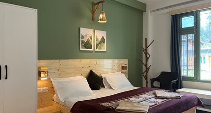 The Royal Orchard Kasol Room Type - Bohemian without balcony courtyard view The Royal Orchard Kasol Room Type - Bohemian without balcony courtyard view