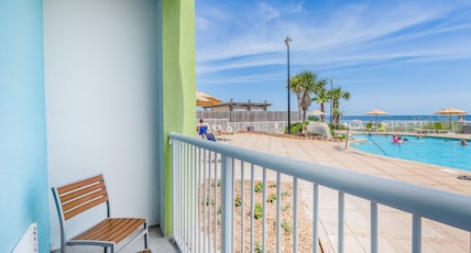 Holiday Inn Express ORANGE BEACH-ON THE BEACH Room Type - 2 Queen Standard Balcony Pool View Holiday Inn Express ORANGE BEACH-ON THE BEACH Room Type - 2 Queen Standard Balcony Pool View