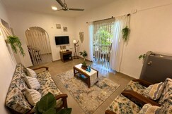 Rooms of Macram Moss Chic Cozy 2BHK Boho Pool View apt