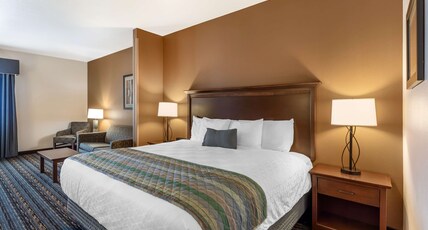 Best Western Plus Casper Inn & Suites Room Type - Suite-1 King Bed, Non-Smoking, 42 Inch Lcd Television, Microwave And Refrigerator, Sofabed, High Spe Best Western Plus Casper Inn & Suites Room Type - Suite-1 King Bed, Non-Smoking, 42 Inch Lcd Television, Microwave And Refrigerator, Sofabed, High Spe