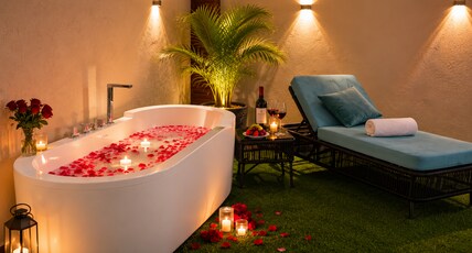 Hotel The Hind Room Type - Luxury Garden View Room with Private Bathtub