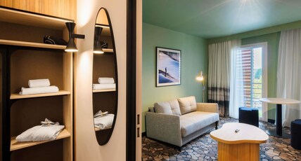Hotel Mercure Libourne Saint-Emilion Room Type - Privilege Junior Suite with double convertiblebed and balcony
