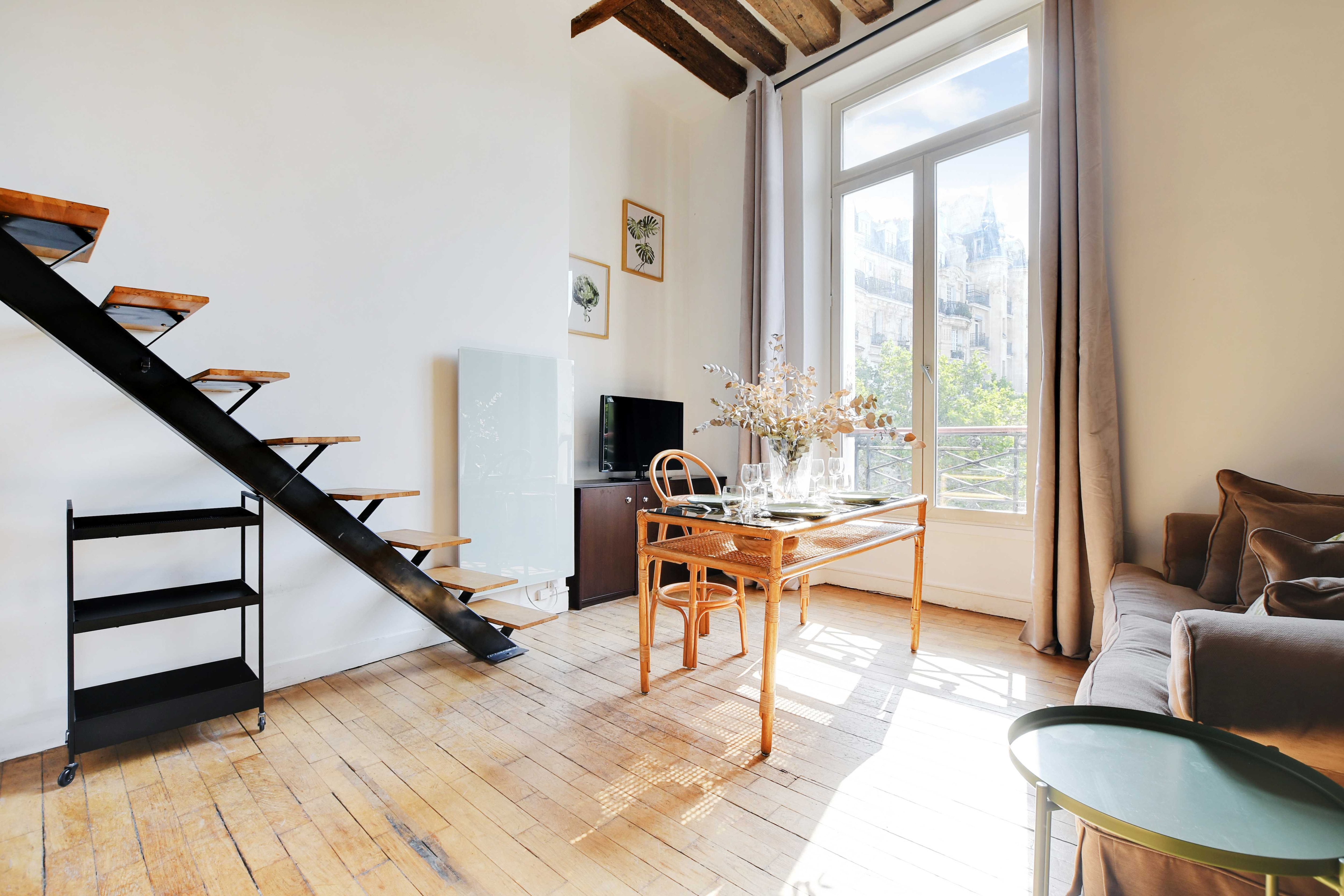 Modern flat - 1BD/4P - Arts et Metiers - Tap to explore photos