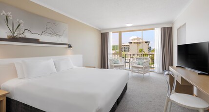 Pacific Hotel Cairns Room Type - Deluxe King Balcony Room Pacific Hotel Cairns Room Type - Deluxe King Balcony Room