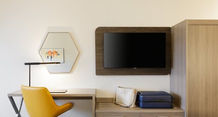 Holiday Inn SEATTLE DOWNTOWN Room Type - 1 Bedroom Suite Mobility Accessible Roll In Shower