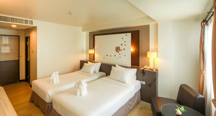 Flipper House Hotel Pattaya Room Type - Standard Twin Room (2 beds)