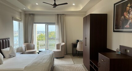 ISKCON Prayagraj Guest House Room Type - Luxury Room With River View