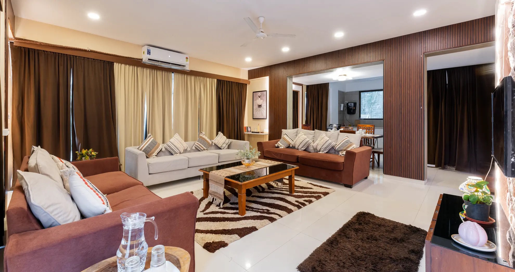 Whispering Stones 4BHK Spacez Villa w Indoor Bar - Tap to explore photos