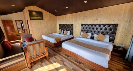 The Hillans Resort & Cottages Room Type - Super Deluxe Family Cottage with Mountain View The Hillans Resort & Cottages Room Type - Super Deluxe Family Cottage with Mountain View