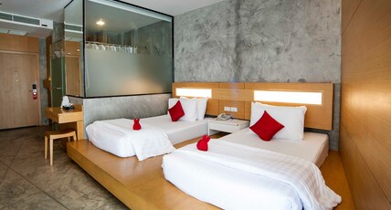 The Now Hotel Room Type - XS Twin bed