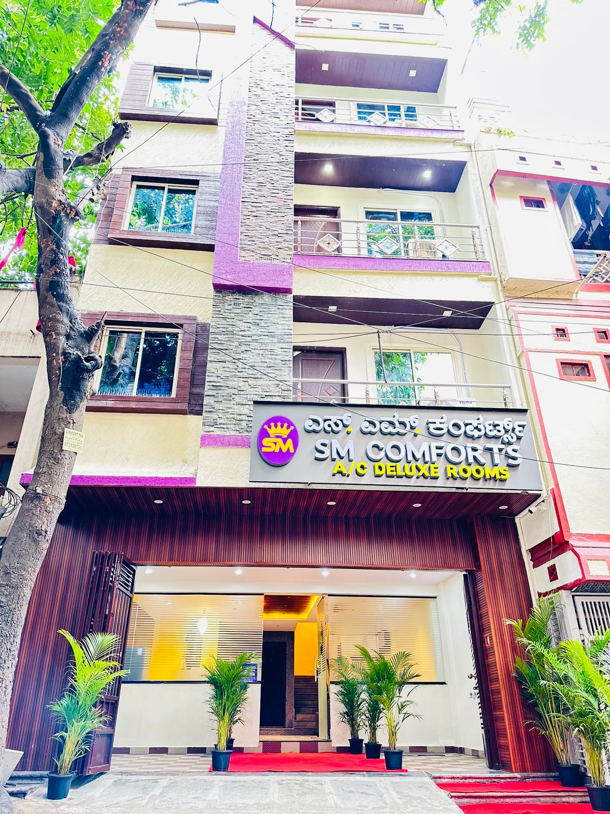 Hotel SM comforts BTM Layout - Tap to explore photos