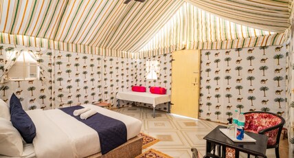 Sand Routes Resort & Desert Camp Room Type - Luxury Swiss Tent with AC